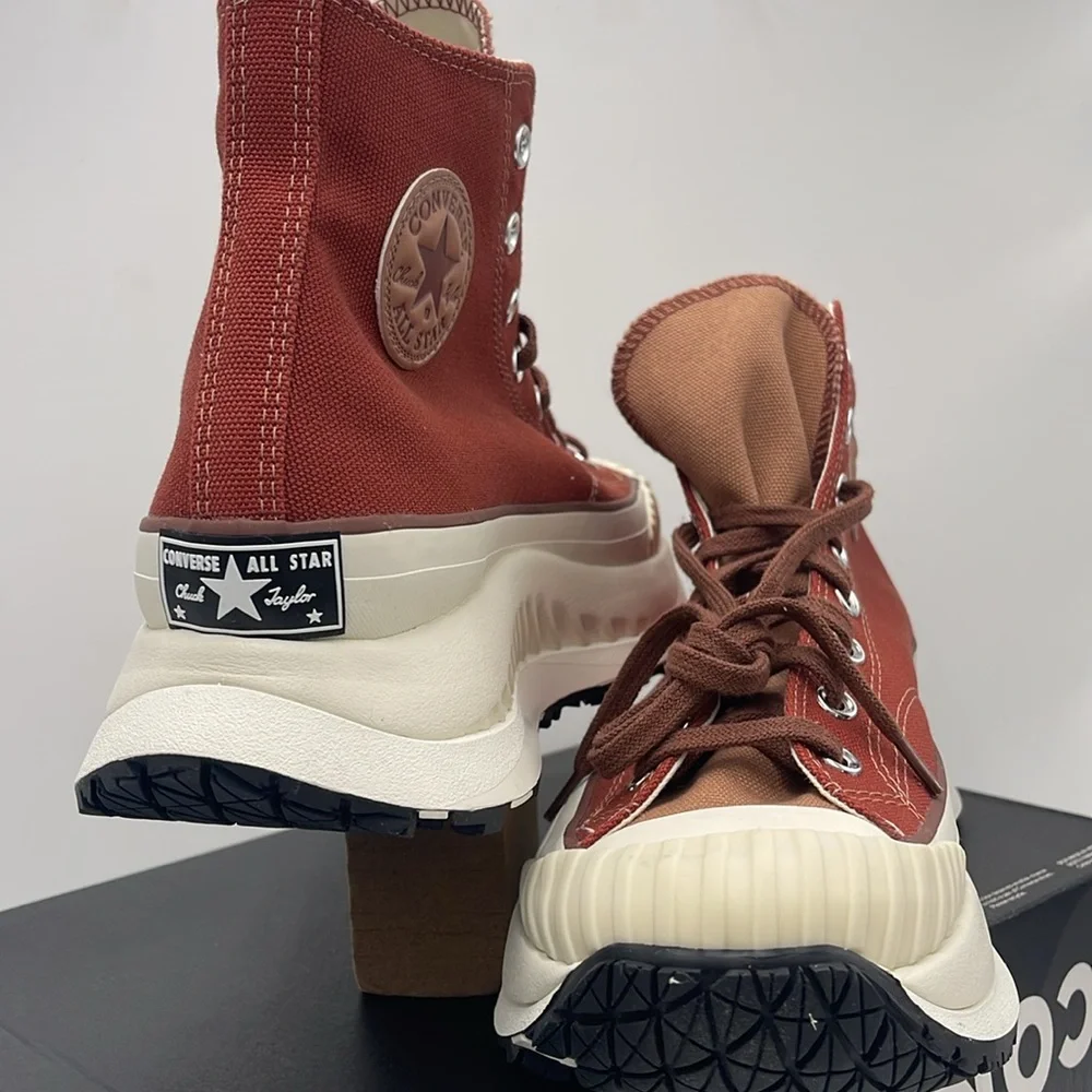 Converse Men’s CHUCK 70 AT-CX HI RITUAL RED/CLAY POT/RED OAK A06119C Platforms